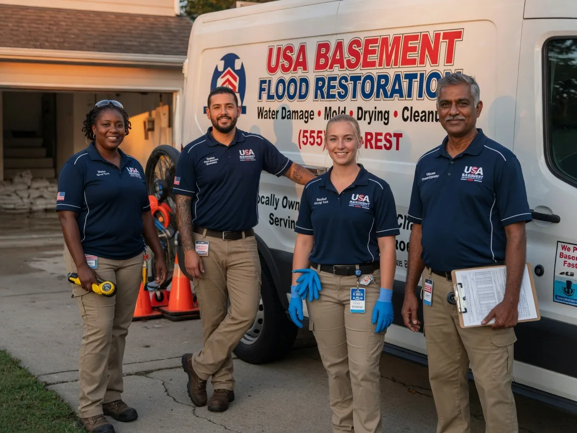 Basement Flood Cleanup company in Woodruff, WI